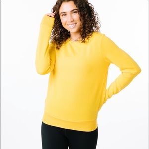 zyia crew neck sweatshirt